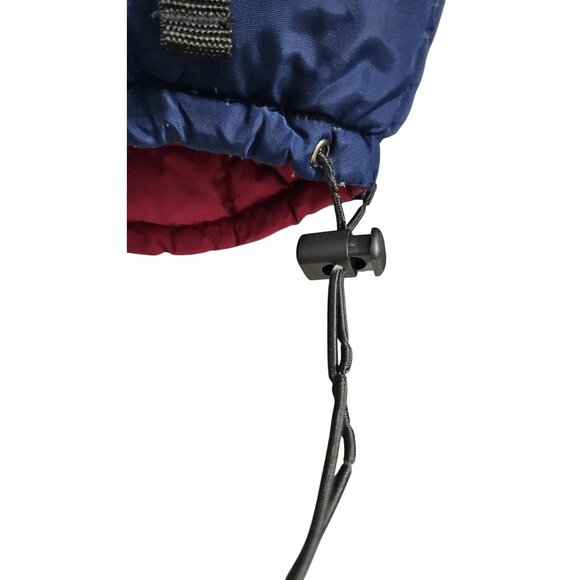 Gap Reversible Puffer Vest Blue/Red Size L Lightweight With Zipper Pockets & Dra - Picture 4 of 9